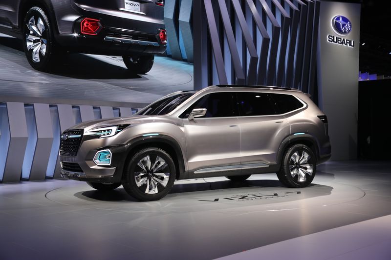 Illustration for article titled The Subaru Viziv-7 Is The Seven Seat SUV That Will Cement Subaru's Takeover Of America